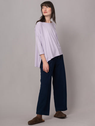 Gaya - Hemp Organic Cotton Cropped Sleeve T-Shirt - Forgotten Tribes