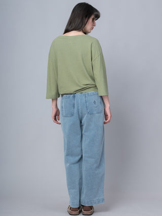 Luzon - Hemp Organic Cotton Wide Sleeve T-Shirt - Forgotten Tribes