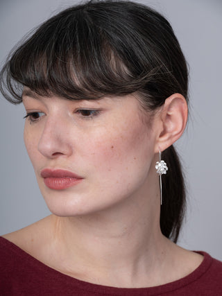 Sterling Silver Celosia Earrings