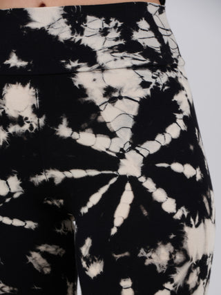 Tie Dye Leggings - Black - Style 1 - Forgotten Tribes