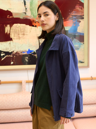 Foula - Cotton Needle Cord Workwear Jacket - Forgotten Tribes