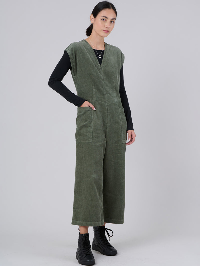Hemp Organic Cotton Corduroy Okino Jumpsuit - Forgotten Tribes