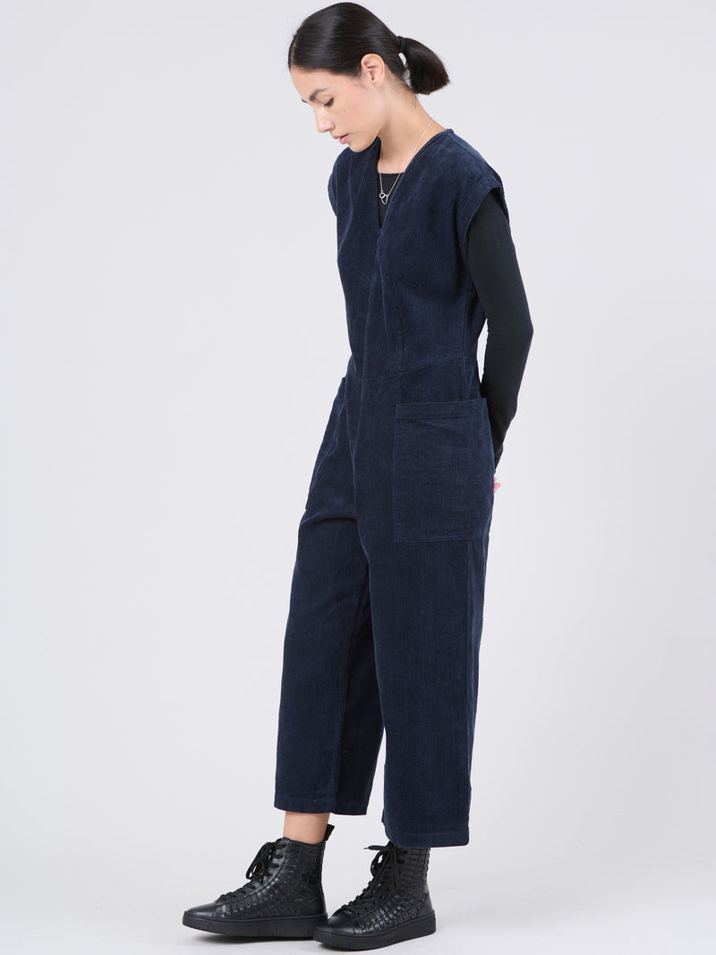 Hemp Organic Cotton Corduroy Okino Jumpsuit - Forgotten Tribes