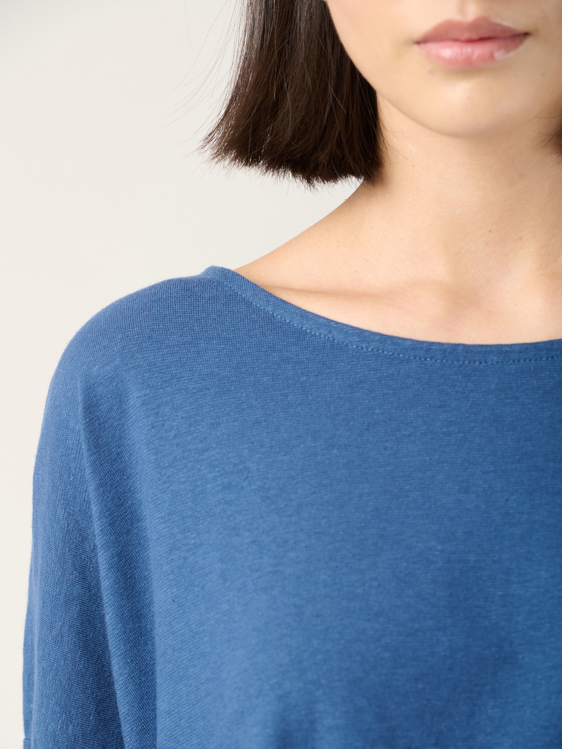 Heavyweight Hemp Organic Cotton Cropped Sleeve T-Shirt - Forgotten Tribes