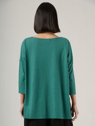 Heavyweight Hemp Organic Cotton Cropped Sleeve T-Shirt - Forgotten Tribes