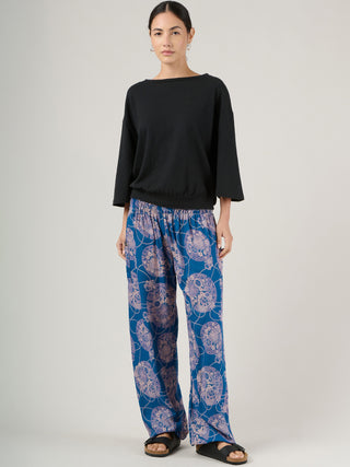 Harem Pants Original - Oriental Flower High Crotch - Forgotten Tribes