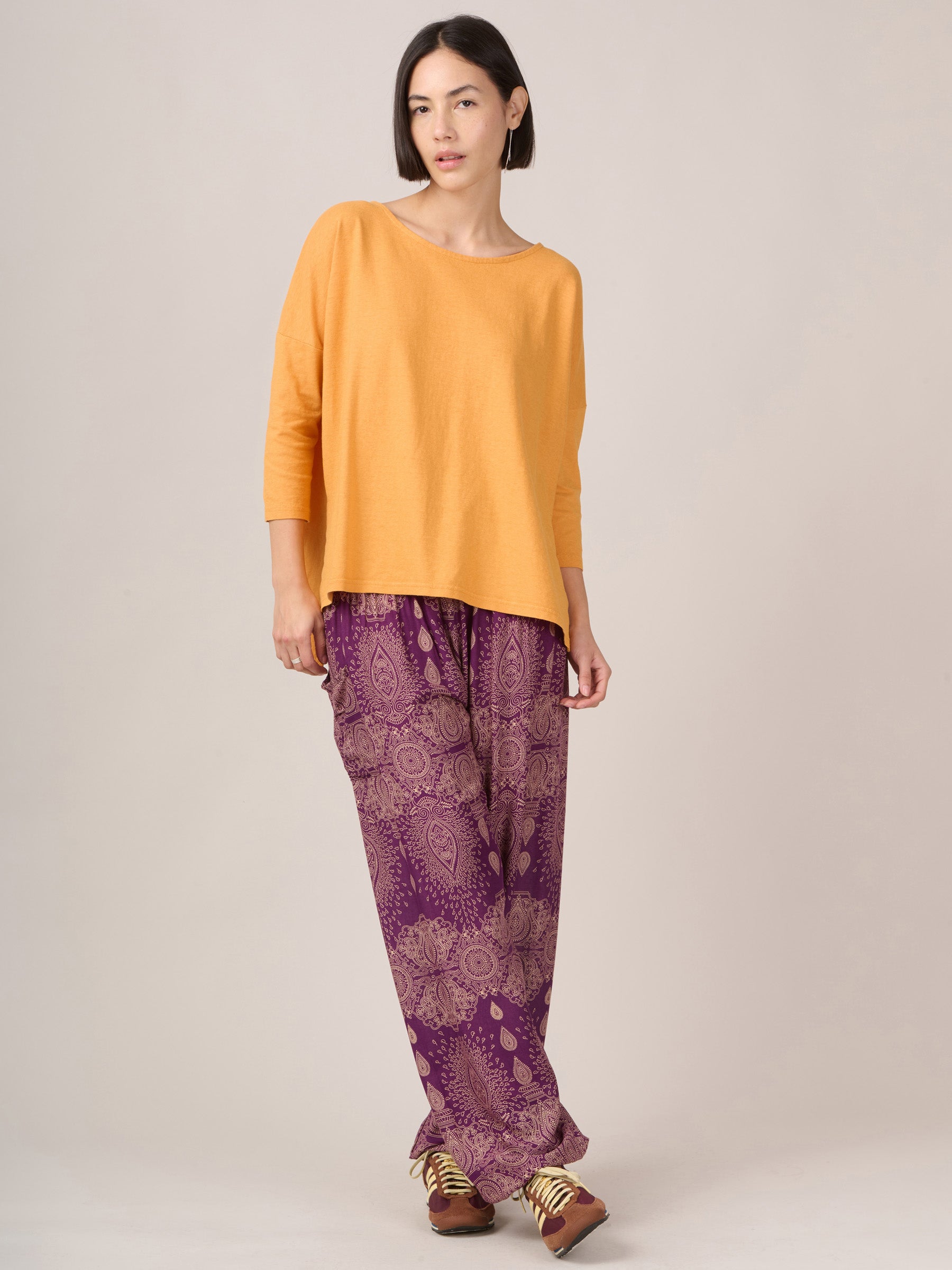 Harem Pants Original - Teardrop Mandala High Crotch - Forgotten Tribes