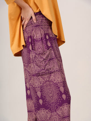 Harem Pants Original - Teardrop Mandala High Crotch - Forgotten Tribes