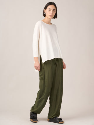 Harem Pants Original -  Plain Colour High Crotch - Superior Rayon Fabric - Forgotten Tribes