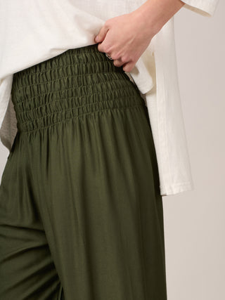 Harem Pants Original -  Plain Colour High Crotch - Superior Rayon Fabric - Forgotten Tribes