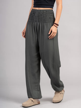 Harem Pants Original -  Plain Colour High Crotch - Superior Rayon Fabric - Forgotten Tribes