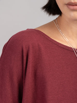 Heavyweight Hemp Organic Cotton Cropped Sleeve T-Shirt - Forgotten Tribes