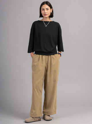 Heavyweight Hemp Organic Cotton Wide Sleeve T-Shirt - Forgotten Tribes