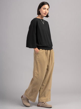 Heavyweight Hemp Organic Cotton Wide Sleeve T-Shirt - Forgotten Tribes