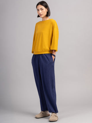 Heavyweight Hemp Organic Cotton Wide Sleeve T-Shirt - Forgotten Tribes