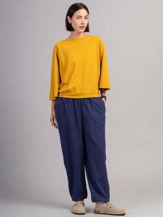 Heavyweight Hemp Organic Cotton Wide Sleeve T-Shirt - Forgotten Tribes