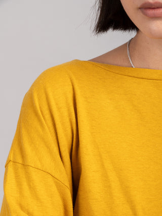 Heavyweight Hemp Organic Cotton Wide Sleeve T-Shirt - Forgotten Tribes