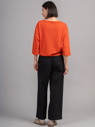 Heavyweight Hemp Organic Cotton Wide Sleeve T-Shirt - Forgotten Tribes