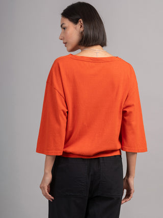 Heavyweight Hemp Organic Cotton Wide Sleeve T-Shirt - Forgotten Tribes