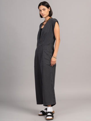 Okino - Hemp Tencel Twill Jumpsuit - Forgotten Tribes