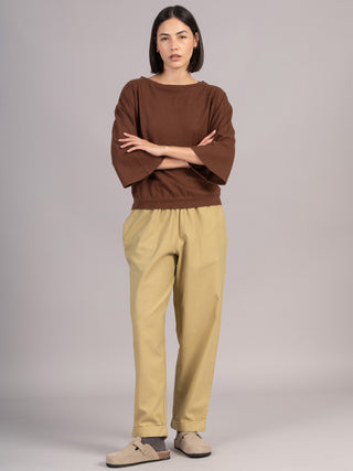 Heavyweight Hemp Organic Cotton Wide Sleeve T-Shirt - Forgotten Tribes