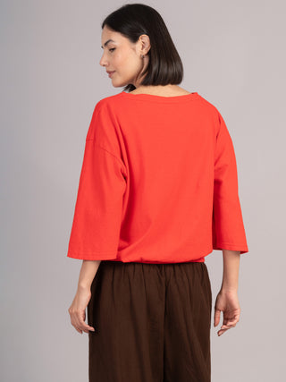 Heavyweight Hemp Organic Cotton Wide Sleeve T-Shirt - Forgotten Tribes