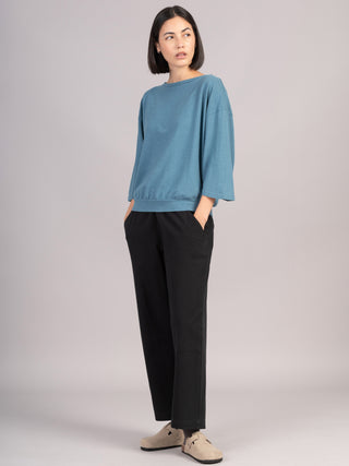 Heavyweight Hemp Organic Cotton Wide Sleeve T-Shirt - Forgotten Tribes