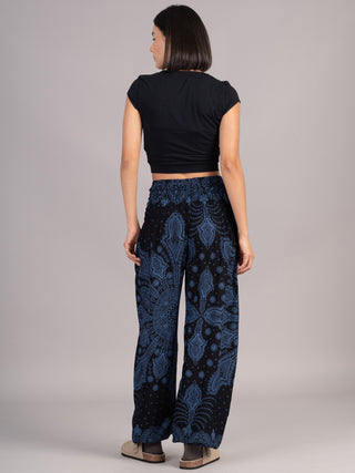 Feather Paisley Harem Pants - High Crotch - Forgotten Tribes