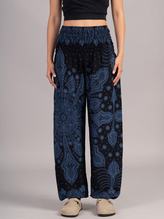 Feather Paisley Harem Pants - High Crotch - Forgotten Tribes