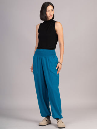 Harem Pants 2.0 - Handloom Cotton High Crotch - Forgotten Tribes