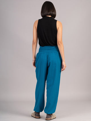 Harem Pants 2.0 - Handloom Cotton High Crotch - Forgotten Tribes