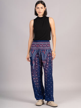 Harem Pants Original - Peacock High Crotch - Forgotten Tribes