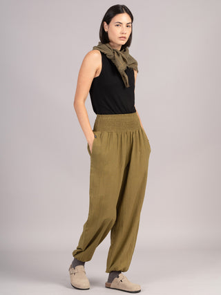 Harem Pants 2.0 - Handloom Cotton High Crotch - Forgotten Tribes