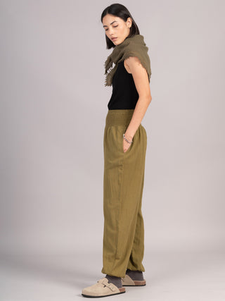 Harem Pants 2.0 - Handloom Cotton High Crotch - Forgotten Tribes