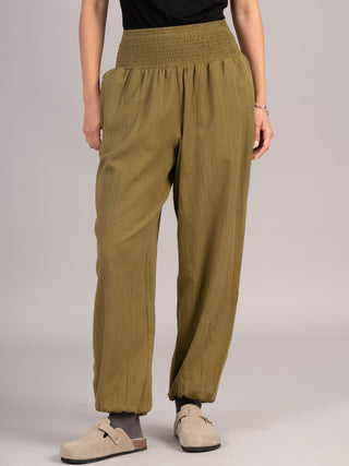 Harem Pants 2.0 - Handloom Cotton High Crotch - Forgotten Tribes