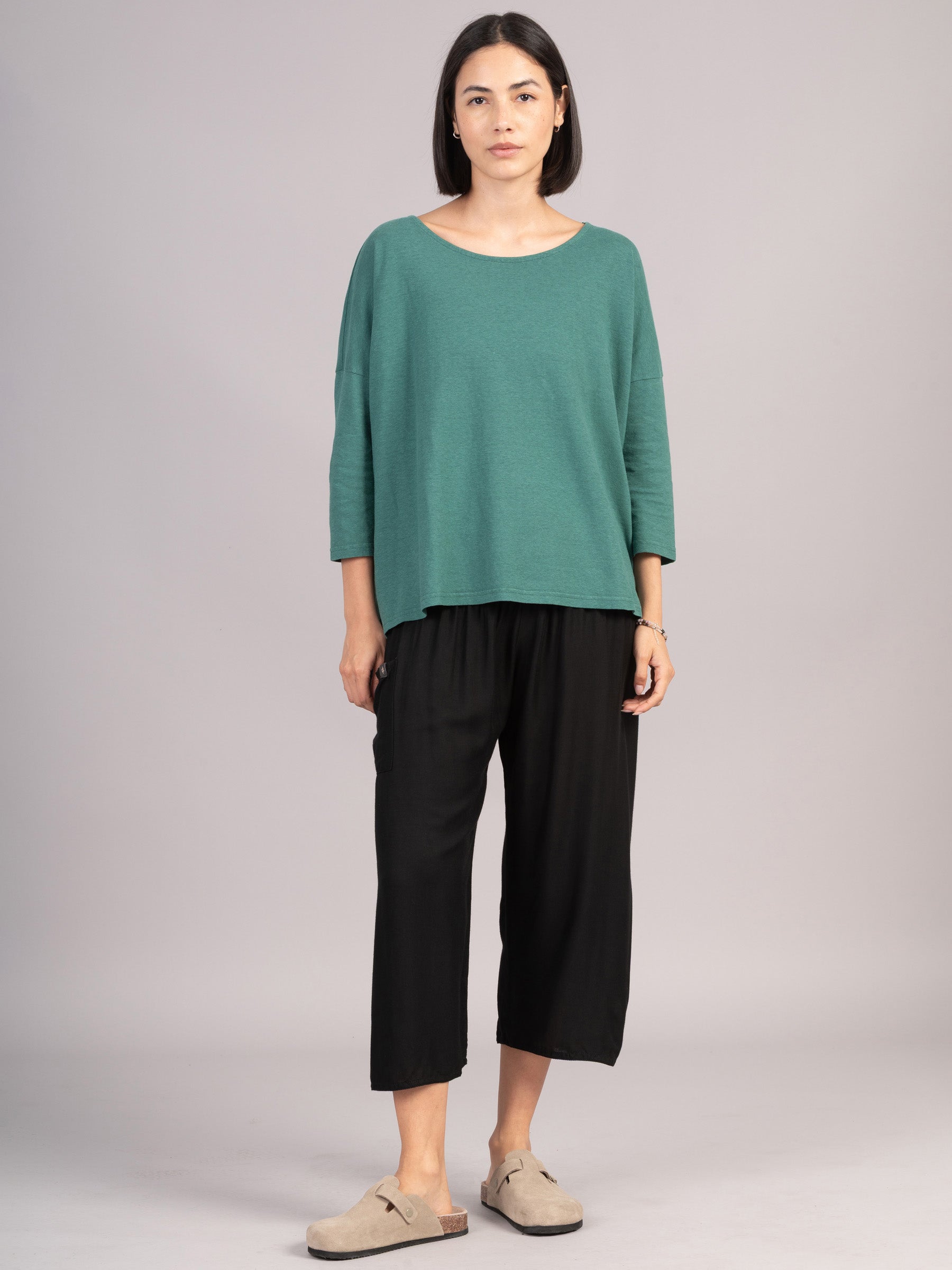 The Cropped  - Plain Colour - Superior Rayon Fabric