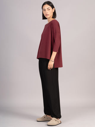 Harem Pants Original -  Plain Colour High Crotch - Superior Rayon Fabric - Forgotten Tribes