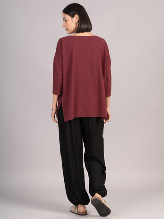 Harem Pants Original -  Plain Colour High Crotch - Superior Rayon Fabric - Forgotten Tribes