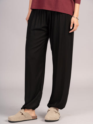 Harem Pants Original -  Plain Colour High Crotch - Superior Rayon Fabric - Forgotten Tribes
