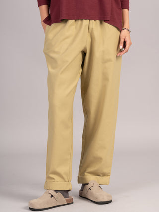 Riau - Organic Cotton Tapered Trousers - Forgotten Tribes