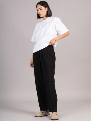 Riau - Organic Cotton Tapered Trousers - Forgotten Tribes