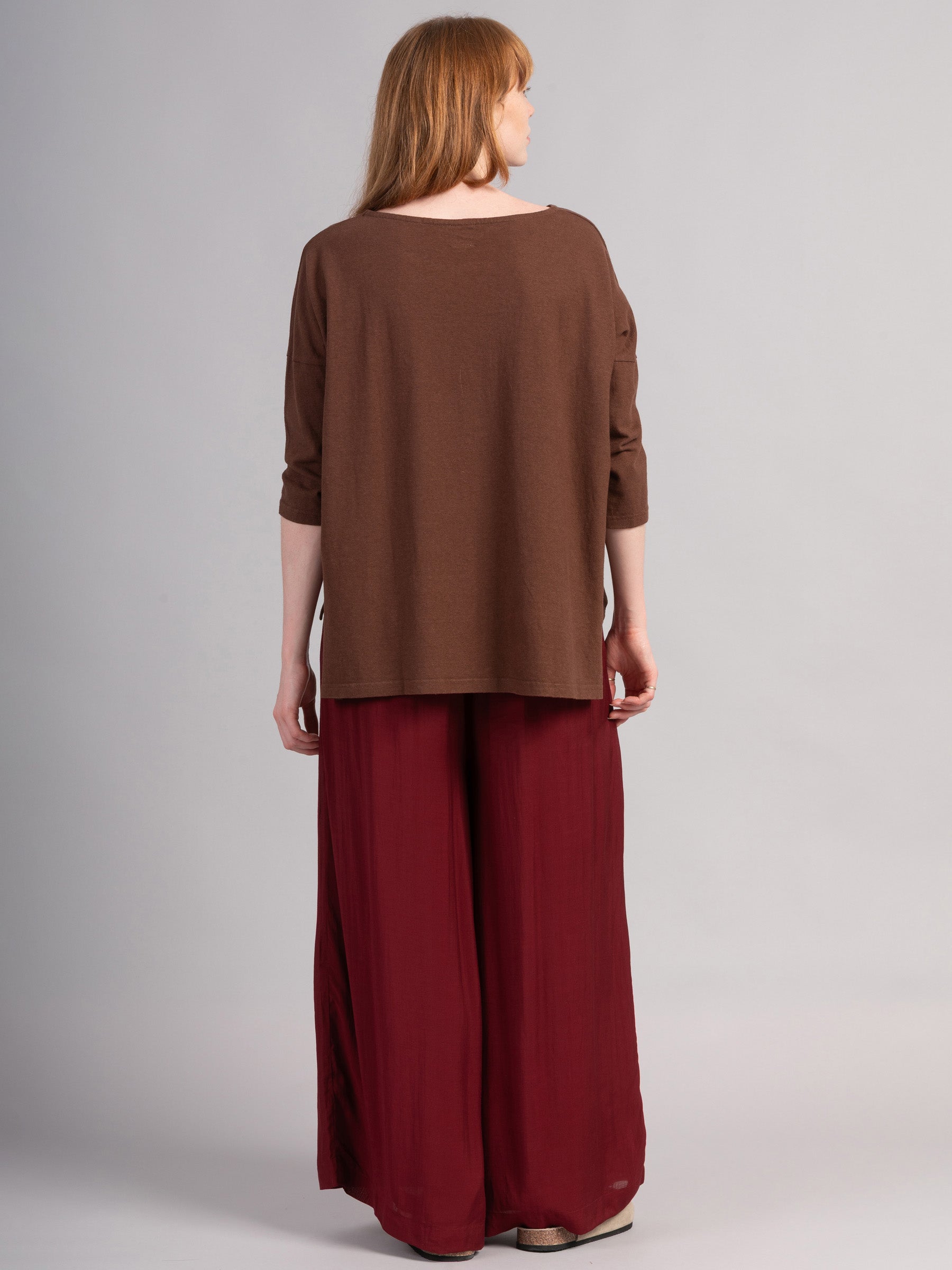 Nicobar - Fine Cotton Batiste Wide Leg Trousers - Forgotten Tribes