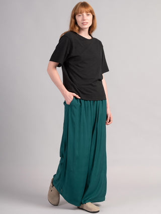 Nicobar - Fine Cotton Batiste Wide Leg Trousers - Forgotten Tribes