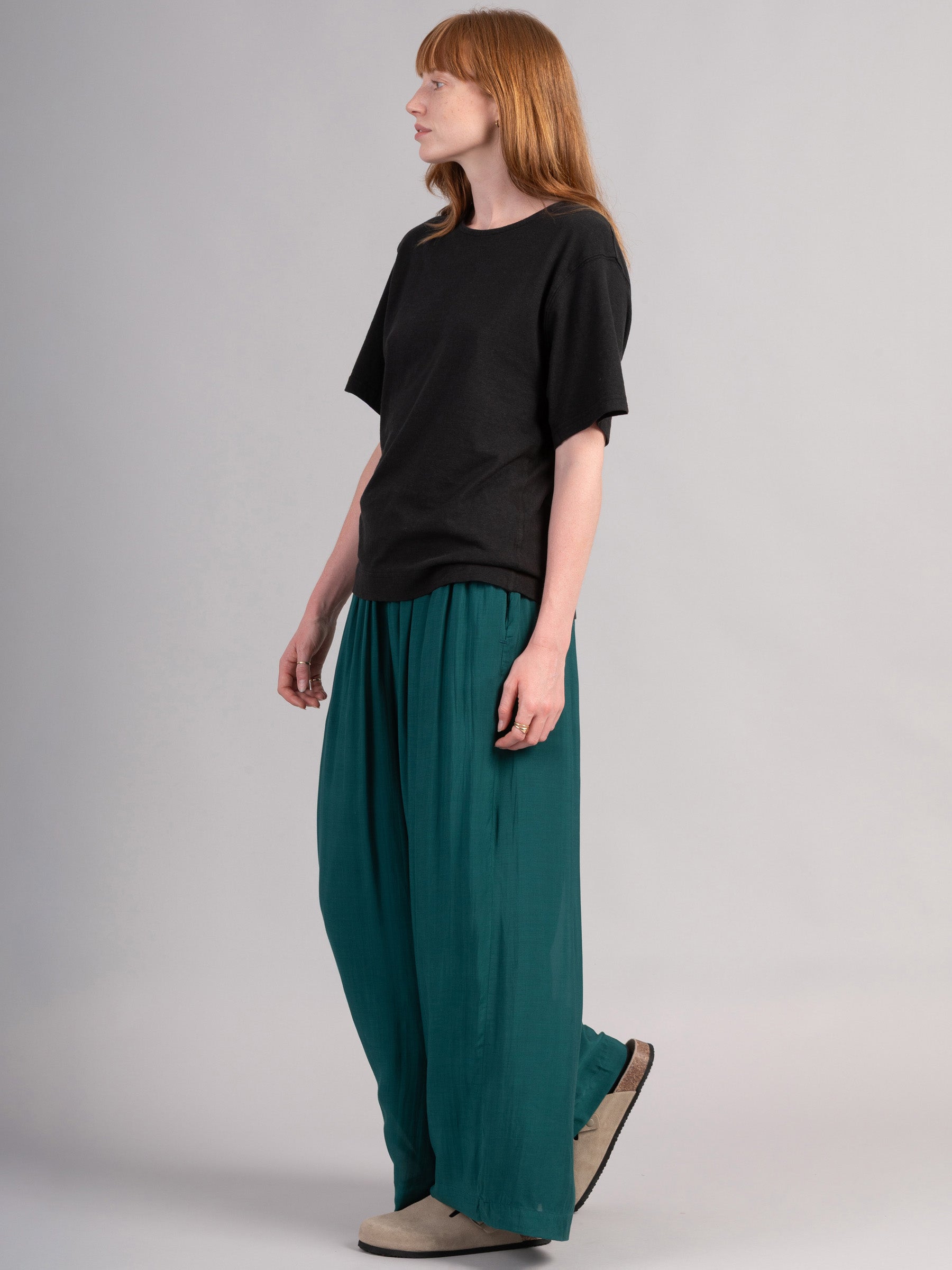 Nicobar - Fine Cotton Batiste Wide Leg Trousers - Forgotten Tribes