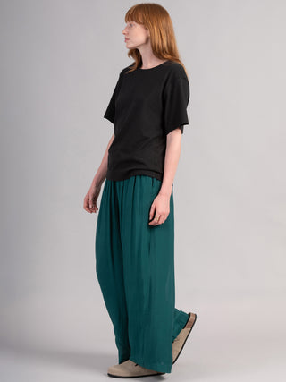 Nicobar - Fine Cotton Batiste Wide Leg Trousers - Forgotten Tribes