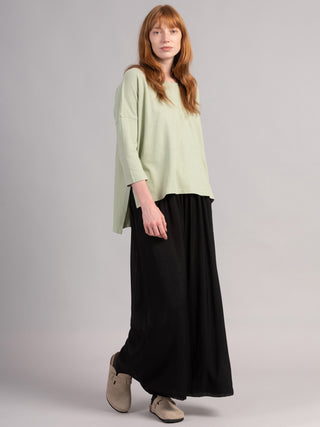 Heavyweight Hemp Organic Cotton Cropped Sleeve T-Shirt - Forgotten Tribes