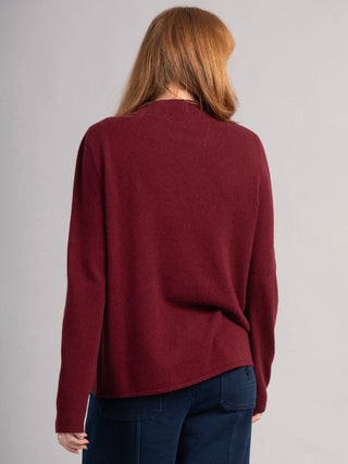 Iona - Merino Wool Bamboo Blend Sweater - Bright Green