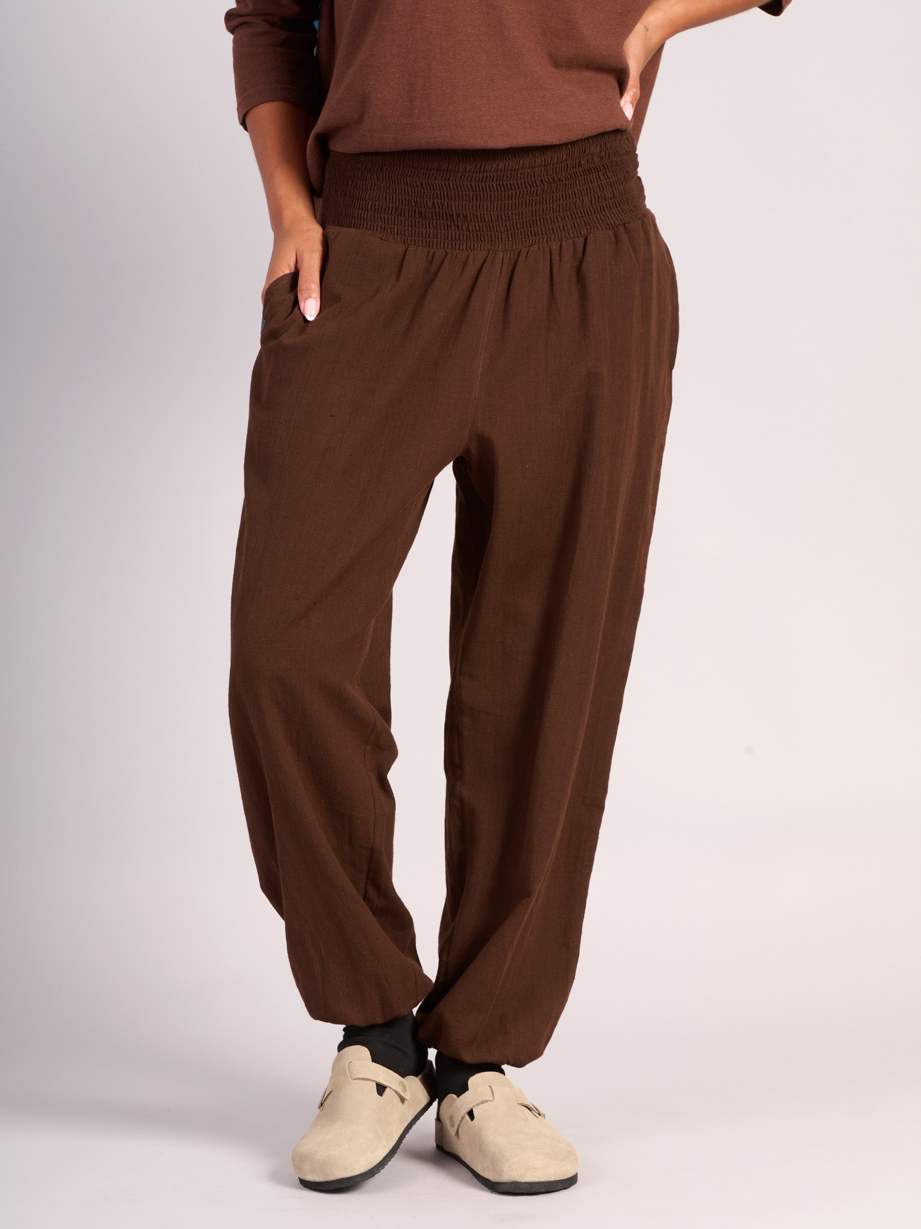 Harem Pants 2.0 - Handloom Cotton High Crotch