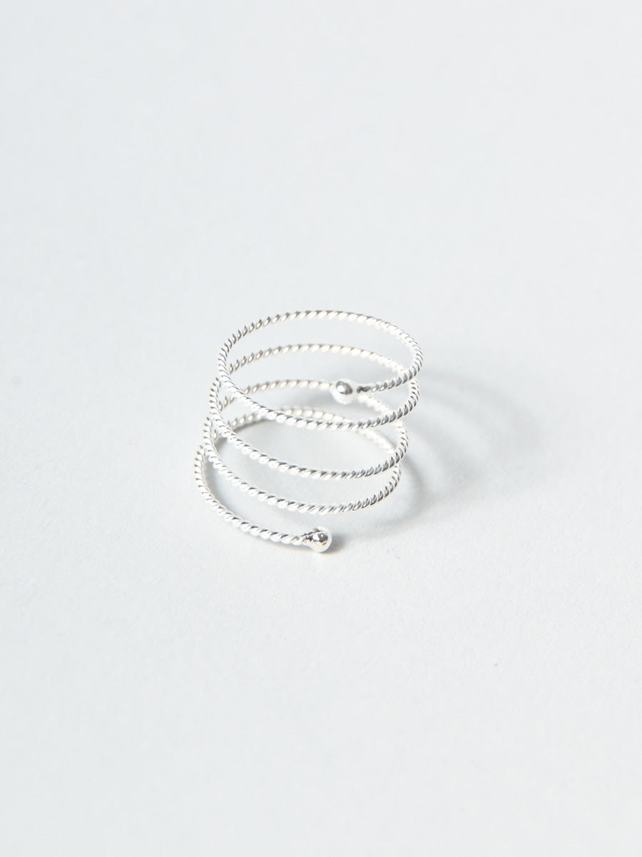 Sterling Silver Twisted Wire Ring - Forgotten Tribes