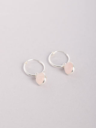 Round Gemstone Drop Earrings - Forgotten Tribes